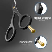 Ciseaux de barbier de qualité professionnelle pour coupes de cheveux expertes Ciseaux tranchants et fiables pour barbiers professionnels
