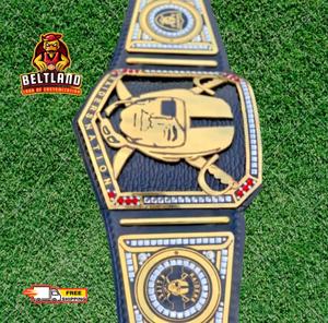 Ceinture de champion des Raiders de Las Vegas pour adultes, neuve, fabriquée en zinc 2 mm 4 mm, équipement d'arts martiaux - Product Image 2