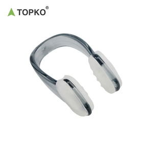 TOPKO di alta qualità per gli sport acquatici in Silicone per il naso con Clip per il naso da <span class=keywords><strong>piscina</strong></span> per adulti senza perdite - Product Image 1
