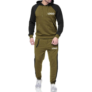 2025 survêtements hommes Sport survêtement ensemble coudre Logo personnalisé hommes survêtement pantalon hommes respirant survêtement personnalisé - Product Image 1