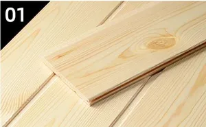 Linguetta e scanalatura legno parete tavole di pino di alta qualità per la decorazione di edifici