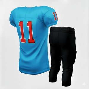 Uniforme de Fútbol Americano con Diseño Personalizado, Transpirable, Compresión 7v7, Spandex, Poliéster, Tallas Grandes - Product Image 5