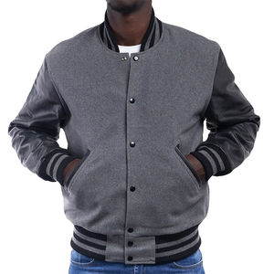 Veste de baseball varsity en laine sur mesure de haute qualité pour hommes, veste bomber d'hiver, veste de lettreman, veste personnalisable - Product Image 1