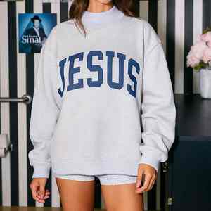 Custom logo 2025 Fall <b>Women</b> Reversible Mock Neck <b>Sweatshirt</b> High Quality Oversized Fleece Pullover <b>Sweatshirt</b> Top Manufacturer - Product Image 6