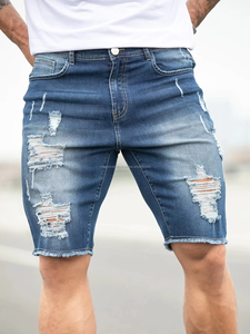 Shorts d'été pour hommes personnalisés, vente en gros OEM, logo et design personnalisés, coton/polyester respirant de haute qualité - Product Image 2