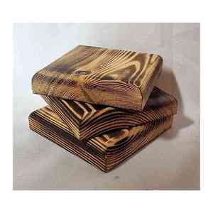 New Design Handicrafts Bamboo Wood <b>Coasters</b> Walnut Wood Customised Design Indian Exporter With Export Quality - Product Image 4
