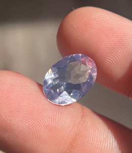 Haute qualité 100% naturel fantaisie ovale à facettes lavande Quartz qualité d'exportation pour la fabrication de bijoux pierres précieuses en vrac transparentes - Product Image 2