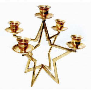 Chandelier en métal doré Rose, 40 ", décoration de Table de mariage haut, chandelier - Product Image 3