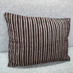 Housses d'oreiller Décoration d'intérieur de luxe, oreillers à rayures colorées Taie d'oreiller jacquard pour la maison Coussins de canapé décoratifs personnalisés - Product Image 2