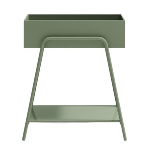 Recién llegado, maceta de Metal con revestimiento verde 2025, Metal de planta de soporte, maceta de jardín elegante, maceta decorativa para el hogar - Product Image 1