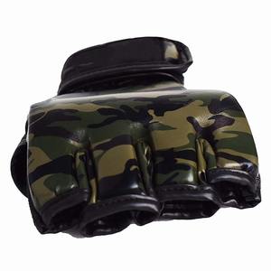 ถุงมือชกมวยครึ่งนิ้วถุงมือ MMA สำหรับชกมวยดีไซน์ของคุณเอง - Product Image 3