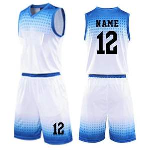 Uniforme de basket-ball pour hommes Nouveau style de maillot de basket-ball pour jeunes au prix de gros - Product Image 3