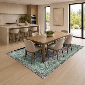 RUGS DEPOT LXDP-0122 Wholesale Charcoal Grey Minimalist Designer Digital Printed Machine Washable Chenille Area Rug Non <b>Slip</b> - Product Image 4