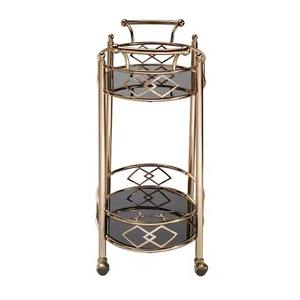 Hôtel de luxe moderne Chariot à vin pour service de boissons Salon Cuisine Traiteur Chariot de bar Équipement essentiel pour - Product Image 5