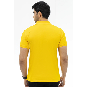 Kadia Men's Solid Maroon Cotton Pique for <b>Shirt</b> Short Sleeve <b>Gothic</b> Breathable Knitted Regular Fit Front Logo 180g - Product Image 5