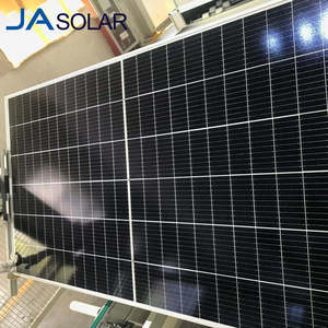 JA Panel solar 585W 590W 595W 600W 605W 610W 11bb Paneles fotovoltaicos de vidrio doble de media celda mono bifacial - Product Image 4
