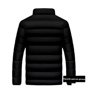 Chaqueta de Invierno Acolchada para Hombre, Nueva Moda de Alta Calidad, Personalizable con Logotipo Frontal, Grosor Estándar de Lujo - Product Image 4
