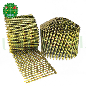 Clavos de bobina intercalados con alambre de 15 grados para la fabricación de palés con tipos de vástago liso y de anillo de la fábrica de Vietnam - Product Image 4