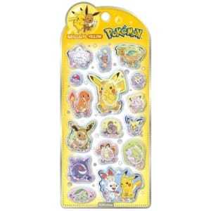 Pokemon Acrylic <b>Crystal</b> Sticker Set Cartoon Anime <b>Water</b> Stickers Self Adhesive Gloss Finish for Phone Decoration - Product Image 1