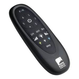 TUNITAS Ventilador de Techo LED Negro Mate con Luz 132x38cm Modelo 35127 - Product Image 2