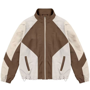 Custom Logo Zip-up Windbreaker <b>Tracksuit</b> Printed Training Jogging Wear 2 Piece <b>Men</b> Windbreaker <b>Tracksuits</b> - Product Image 3