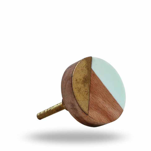 Exclusive New Design Pearl Wood Farmhouse Knobs Good Selling Shabby Chic Pulls Cabinets Modern Style Drawer Bedroom Waterproof - Product Image 5