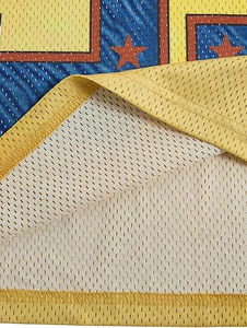 Camiseta de fútbol transpirable de manga corta a la moda, Camiseta 100% de algodón para hombre, camiseta de malla de fútbol estampada holgada - Product Image 3