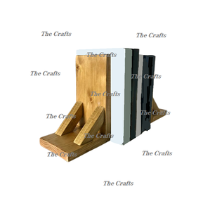 Sujetalibros de soporte para libros de diseño atractivo Sujetalibros de mármol y metal hechos a mano para biblioteca, oficina y uso escolar - Product Image 3