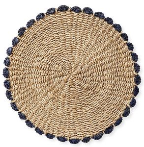 Assiette de présentation en rotin au design traditionnel, nouvelle arrivée, pour hôtels et restaurants, service de desserts et de plats - Product Image 6