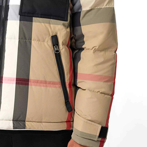 Chaqueta acolchada para hombre, Abrigo acolchado cálido de invierno, ropa de abrigo ligera con capucha y aislamiento, ropa de calle informal con estilo - Product Image 4