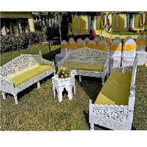 Outdoor Wedding <b>Moroccan</b> Theme Loveseats New Design Wedding <b>Moroccan</b> <b>Sofas</b> for Guests Seating <b>Moroccan</b> Theme Wedding Ceremony - Product Image 1