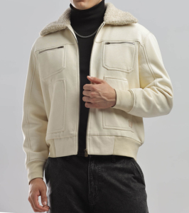 Oem Clothing Invierno Otoño Logotipo personalizado Chaqueta de invierno para hombre High Street Multi-Pocket Loose Zipper Casual Chaqueta de moda para hombre - Product Image 3