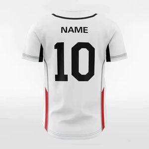 Camiseta de béisbol personalizada de 100 poliéster para adultos, uniforme de equipo deportivo de Color sólido, con servicio OEM ropa deportiva, ropa de béisbol y softball - Product Image 2