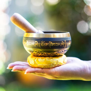 Ensemble de bols chantants fabriqués à la main de qualité supérieure comprenant un coussin maillet pour les rituels de yoga et de relaxation de guérison des chakras de méditation profonde - Product Image 5