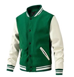 Chaqueta de Mezclilla Personalizada Nueva de Alta Calidad al por Mayor 2024 para Mujer, Bordado Chenille Morado, Estilo Universitario, Mangas Largas, Transpirable y Resistente al Viento - Product Image 6