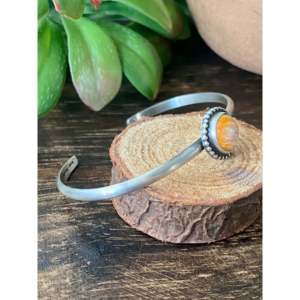 Tahe Spiny Oyster & Sterling Silver Cuff Bracelet-Fashion Jewelry - Product Image 3