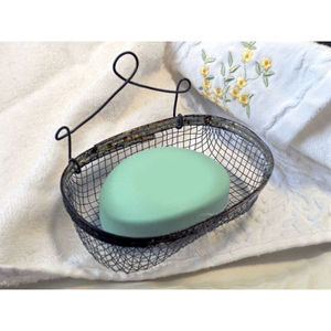 Porte-savon en fer forgé de conception filaire en finition dorée, parfait pour les hôtels, les villas et les maisons, utilisation dans les salles de bain - Product Image 2