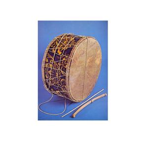 Instrument de musique à tambour classique avec design traditionnel pour les performances de scène de musique folklorique et la musique de festival communautaire - Product Image 6