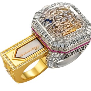 Anillo de diamantes con corte Baguette personalizado, Piedra Rosa original, certificado GRA, anillo de diamantes VVS, anillo de diamantes de moissanita para mujer - Product Image 1