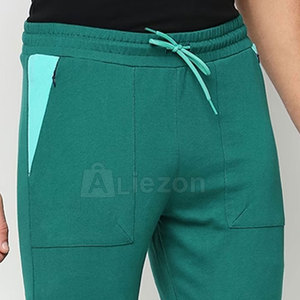 Pantalones de hombre con estampado de logotipo de marca personalizado, pantalones deportivos informales de algodón de cintura alta, pantalones ligeros con patrón recto - Product Image 5