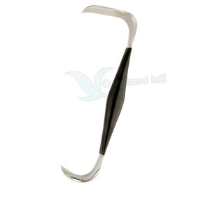 Aufricht 20 CM Manual Breast Retractor Surgical Stainless Steel Speculum with Fiber <b>Optic</b> Illumination CE Approved - Product Image 4