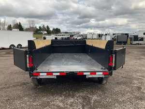 Remolques basculantes de segunda mano de alta calidad 6x12 de 5 toneladas, remolques agrícolas de 10,800 lb GVWR, disponibles para compra al por mayor. ¡Compre ahora! - Product Image 5