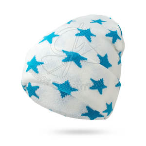 2025 casquettes chaudes d'hiver coupe régulière fabriquées au Pakistan couleur imprimée personnalisée casquettes de bonnet de haute qualité pour adultes - Product Image 2