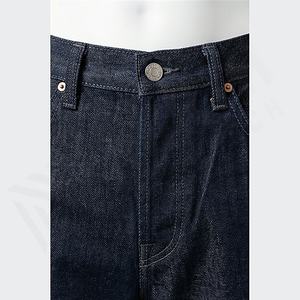 Jeans décontractés pour hommes, nouvelle mode, coupe droite, légèrement usés, séchage rapide, légers, de haute qualité, personnalisables - Product Image 4
