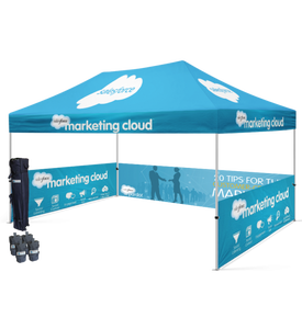 Carpa Plegable Personalizada de 10x10 pies o 10x20 pies, de Poliéster para Exteriores, Cuatro Estaciones, para Ferias Comerciales, Eventos, con Protección UV - Product Image 4