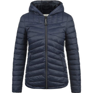 Veste bouffante à capuche à manches longues pour femme, légère, zippée et imperméable - Product Image 2
