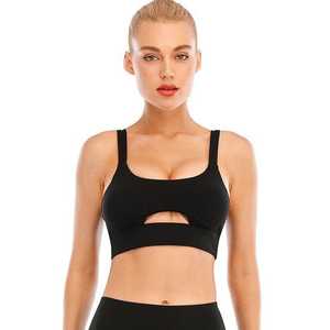 Cross Beauty Back Active Gym Yoga Wear Sujetador deportivo Top High Support Fitness Mujeres Gym Fitness Bras - Product Image 1