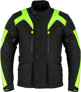 Veste de course moto en Cordura respirante pour homme sur mesure, taille XL, fabriquée au Pakistan - Product Image 2