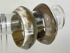 เครื่องประดับทำจากเขาควายดีไซน์ไม่เหมือนใครกำไลข้อมือดีไซน์ที่ดีที่สุดของผู้หญิงกำไลข้อมือหนังวัวแท้อินเทรนด์ขายดีที่สุด - Product Image 4