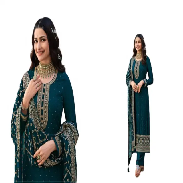 Silk Designer Salwar Kameez